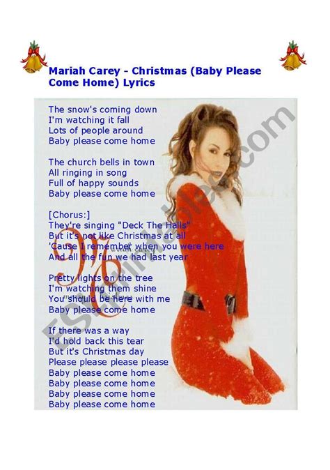 christmas baby please come home lyrics mariah